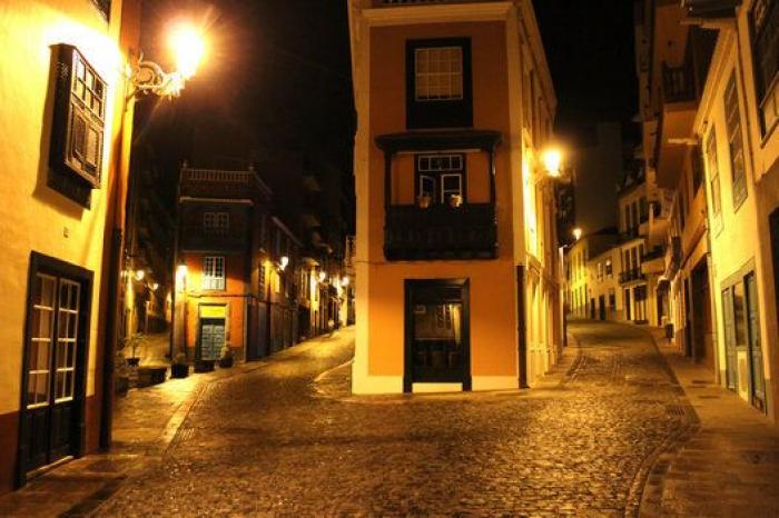 La Palma en el crepúsculo