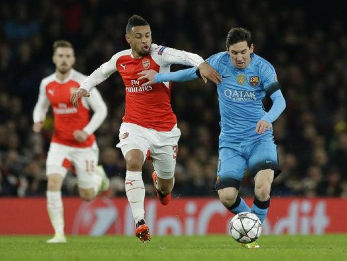 El Barcelona gana al Arsenal y pone un pie en cuartos