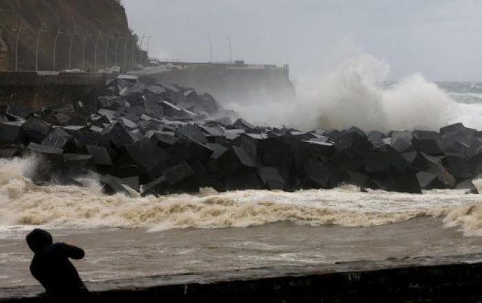 Casi todo el país en alerta a causa del temporal este domingo