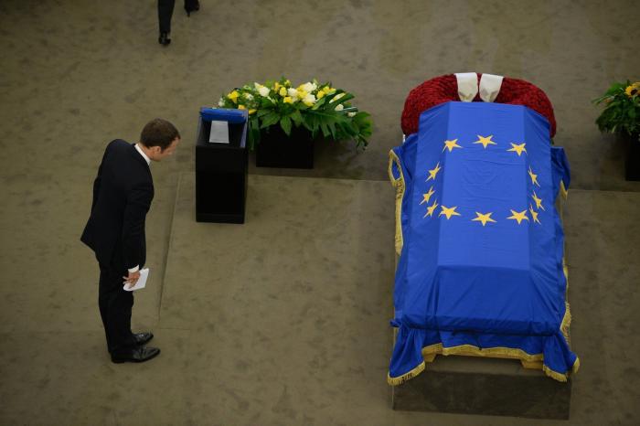 El gran europeísta Helmut Kohl, despedido con los máximos honores en Estrasburgo
