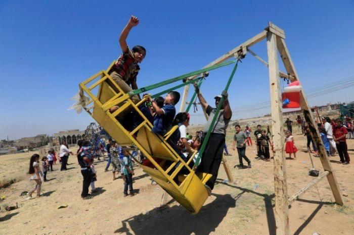 Primer fin de Ramadán sin el ISIS en Mosul desde 2014 (FOTOS)