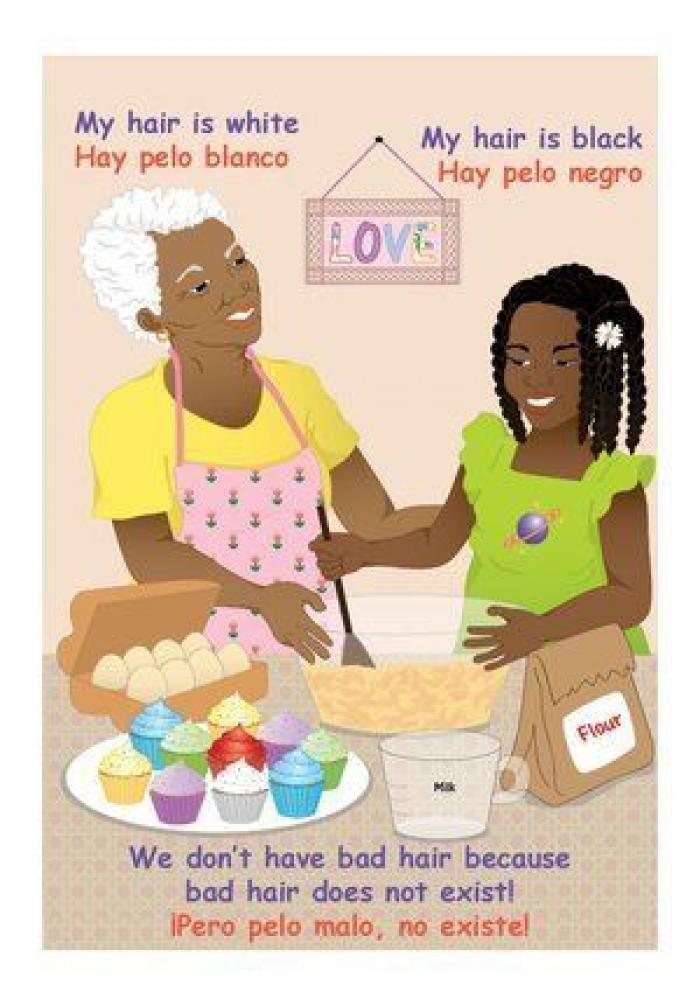 Por qué esta madre escribió un libro titulado '¡Pelo malo no existe!' (VIÑETAS)