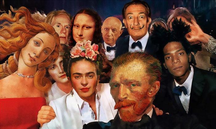 Este artista junta obras de arte con escenas de películas y el resultado es maravilloso