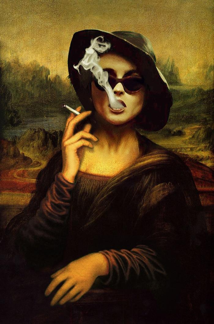 Este artista junta obras de arte con escenas de películas y el resultado es maravilloso