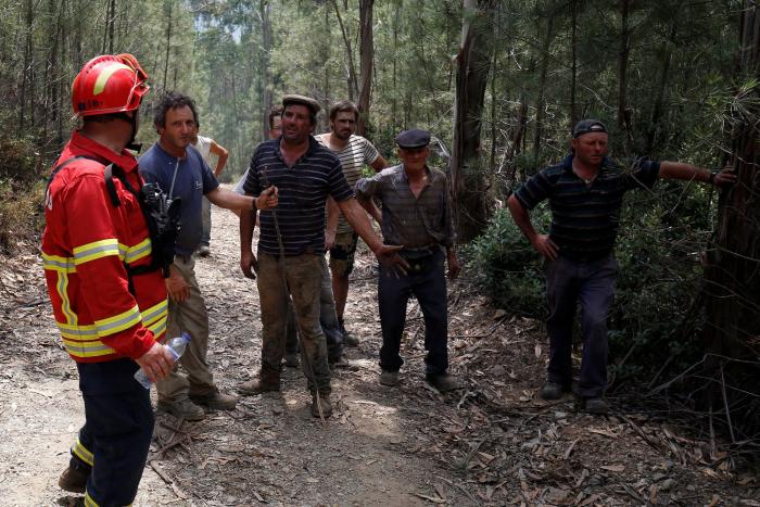 El incendio de Portugal deja historias de tristeza pero también de rescates milagrosos