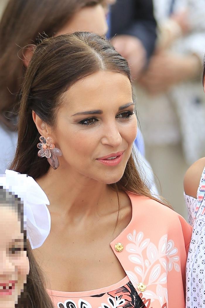 El segundo 'look' de Paula Echevarría en el segundo día de comunión de su hija