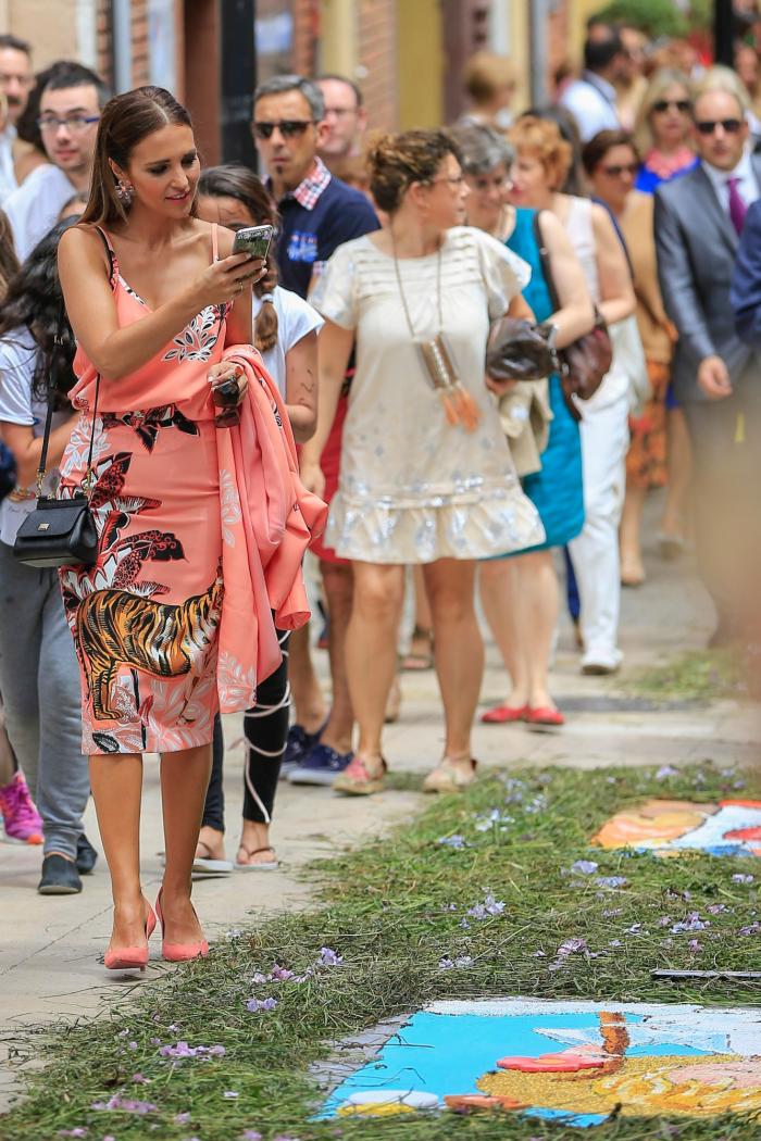 El segundo 'look' de Paula Echevarría en el segundo día de comunión de su hija