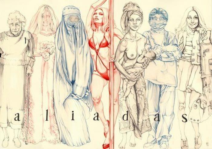 58 artistas se unen para reivindicar con sus obras los derechos de la mujer (FOTOS)