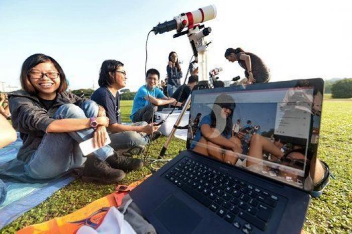 Las mejores fotos del eclipse total de Sol que se vio en Asia
