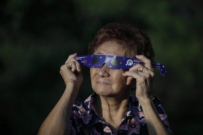 Las mejores fotos del eclipse total de Sol que se vio en Asia