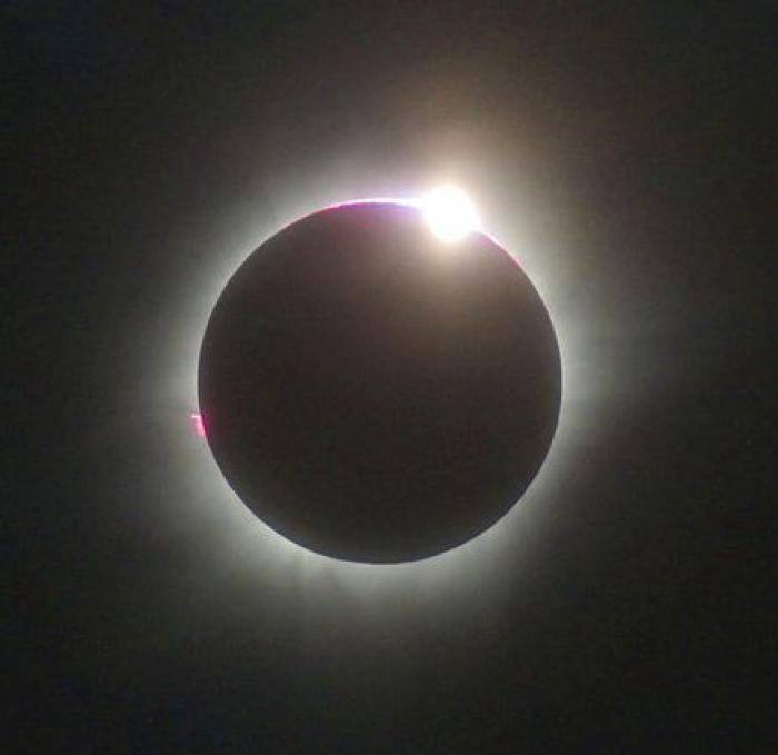 Las mejores fotos del eclipse total de Sol que se vio en Asia