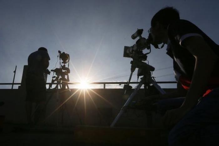 Las mejores fotos del eclipse total de Sol que se vio en Asia