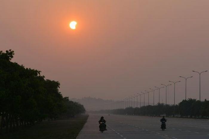 Las mejores fotos del eclipse total de Sol que se vio en Asia