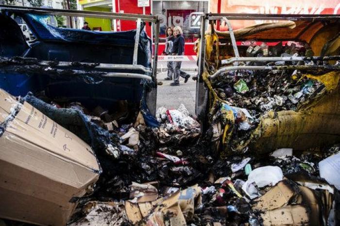 Las imágenes más impactantes de la huelga de basura de Málaga