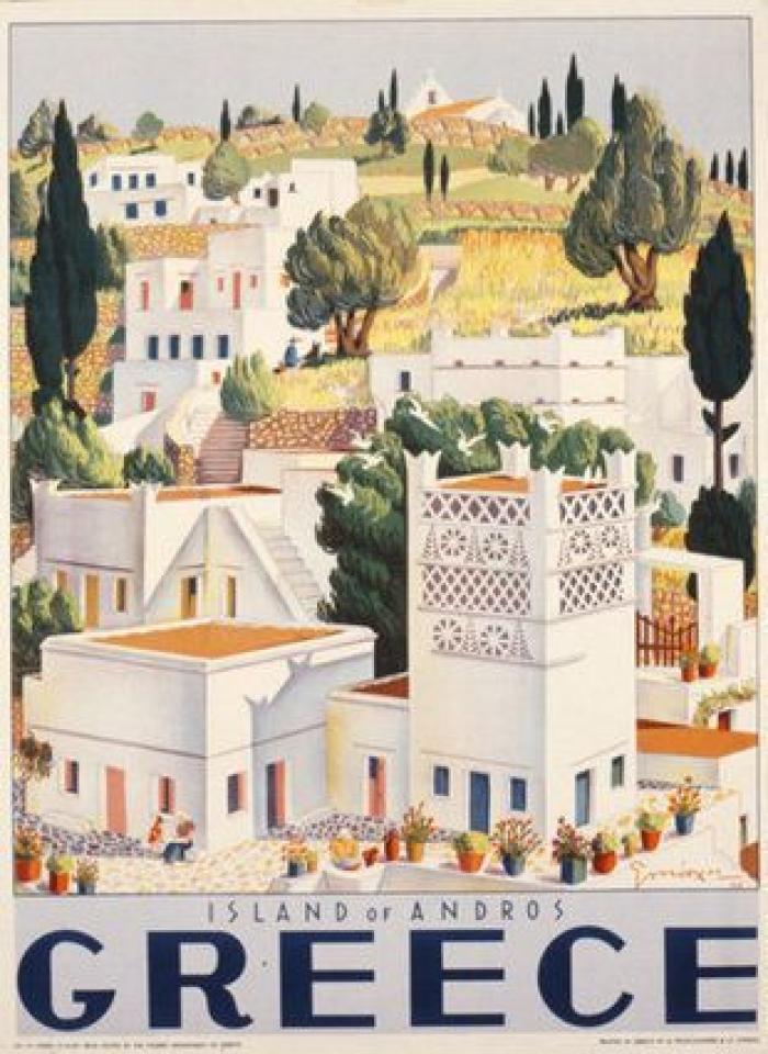 Haz turismo por Grecia a través de estas postales 'vintage'