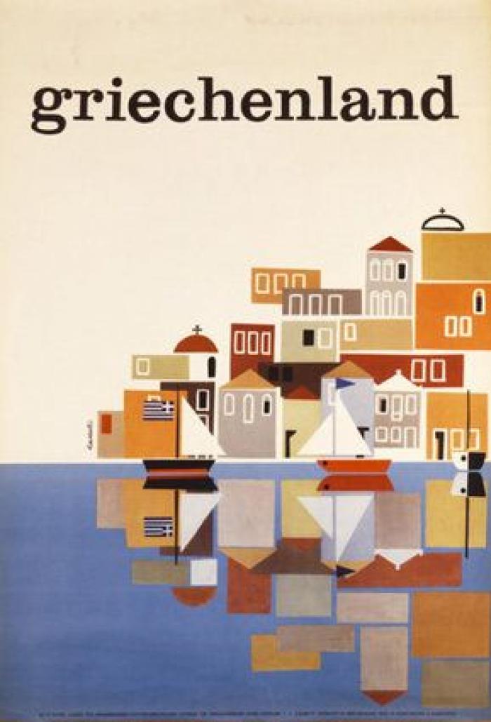 Haz turismo por Grecia a través de estas postales 'vintage'