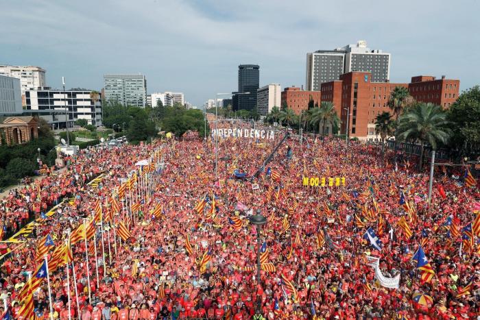 El independentismo vuelve a demostrar su fuerza con otra Diada multitudinaria