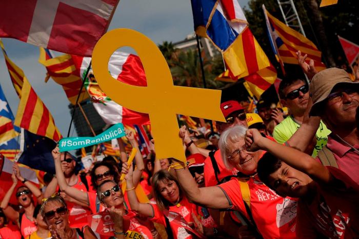 El independentismo vuelve a demostrar su fuerza con otra Diada multitudinaria