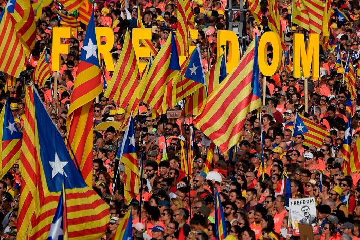 El independentismo vuelve a demostrar su fuerza con otra Diada multitudinaria