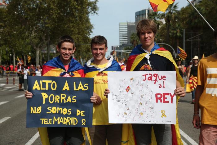 El independentismo vuelve a demostrar su fuerza con otra Diada multitudinaria