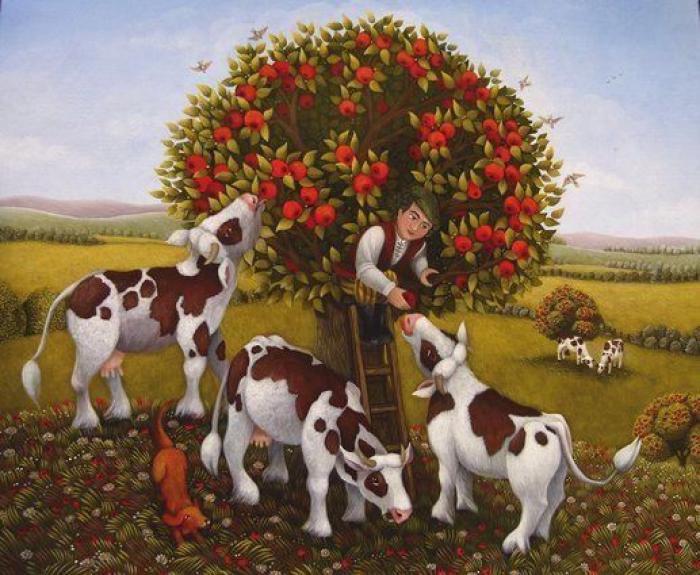 El arte naíf en Europa: una exposición reúne las obras de artistas de 13 países (FOTOS)