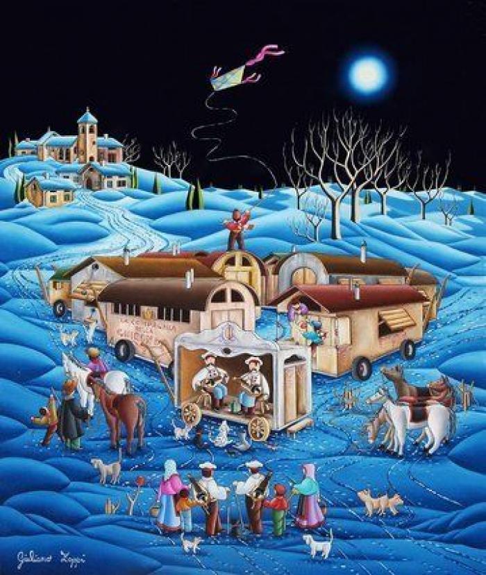 El arte naíf en Europa: una exposición reúne las obras de artistas de 13 países (FOTOS)