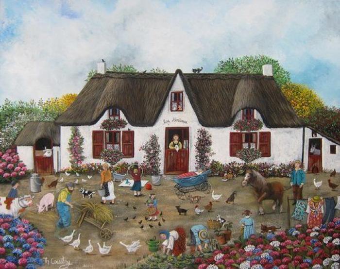 El arte naíf en Europa: una exposición reúne las obras de artistas de 13 países (FOTOS)