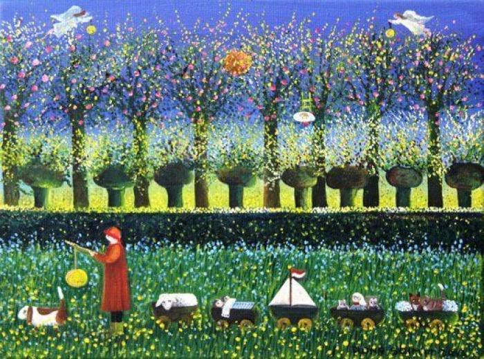 El arte naíf en Europa: una exposición reúne las obras de artistas de 13 países (FOTOS)