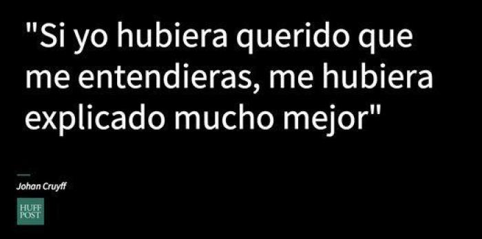 9 frases que resumen cómo veía Cruyff el fútbol