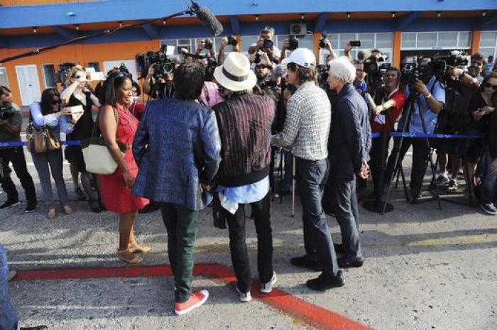 Los Rolling Stones llegan a La Habana (FOTOS)