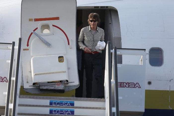 Los Rolling Stones llegan a La Habana (FOTOS)