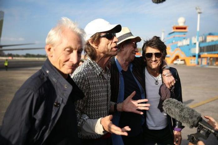 Los Rolling Stones llegan a La Habana (FOTOS)