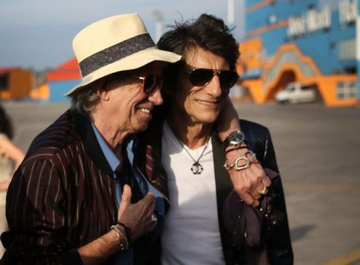 Los Rolling Stones llegan a La Habana (FOTOS)
