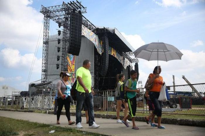 Los Rolling Stones llegan a La Habana (FOTOS)