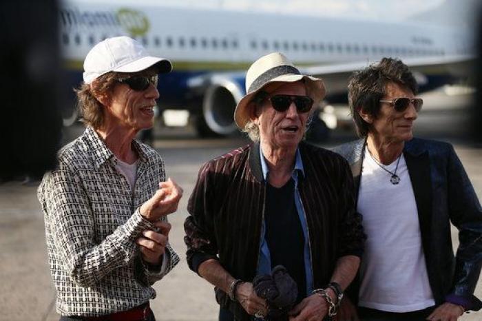 Los Rolling Stones llegan a La Habana (FOTOS)