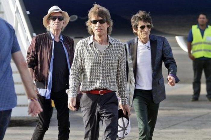 Los Rolling Stones llegan a La Habana (FOTOS)