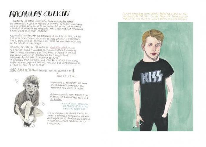 La ilustradora María Herreros dibuja los dramas de las estrellas infantiles de Hollywood