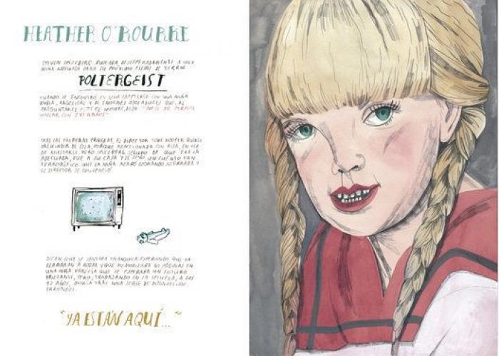 La ilustradora María Herreros dibuja los dramas de las estrellas infantiles de Hollywood