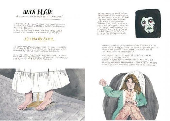 La ilustradora María Herreros dibuja los dramas de las estrellas infantiles de Hollywood