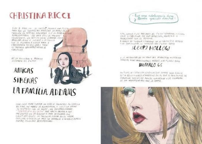 La ilustradora María Herreros dibuja los dramas de las estrellas infantiles de Hollywood