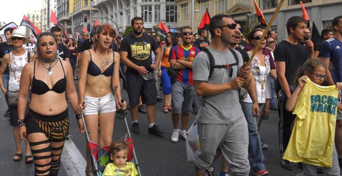 Marchas de la Dignidad: miles de personas se manifiestan contra la precariedad y la corrupción