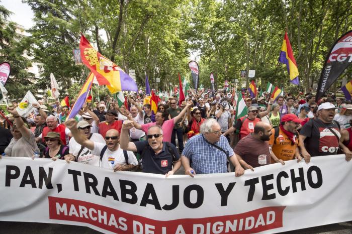 Marchas de la Dignidad: miles de personas se manifiestan contra la precariedad y la corrupción