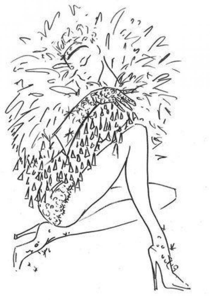 La cocina de la moda: cómo son los vestidos antes de salir a pasarela (FOTOS)