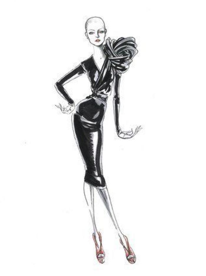 La cocina de la moda: cómo son los vestidos antes de salir a pasarela (FOTOS)