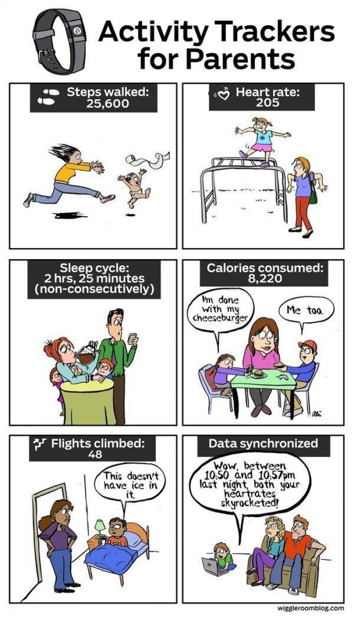 Una madre plasma en viñetas las dificultades de ser padre