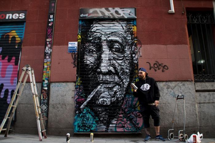 El madrileño barrio de Malasaña se convierte en un museo al aire libre