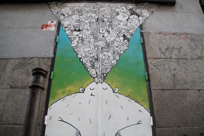 El madrileño barrio de Malasaña se convierte en un museo al aire libre