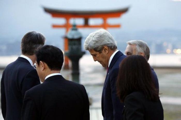 Kerry hace historia visitando Hiroshima pero no pedirá disculpas por la bomba atómica