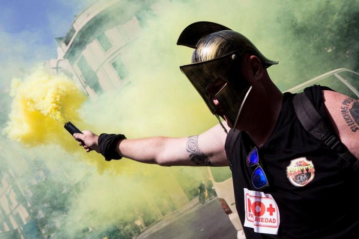 Los taxistas mantienen la huelga al no llegar a un acuerdo con el Ministerio de Fomento