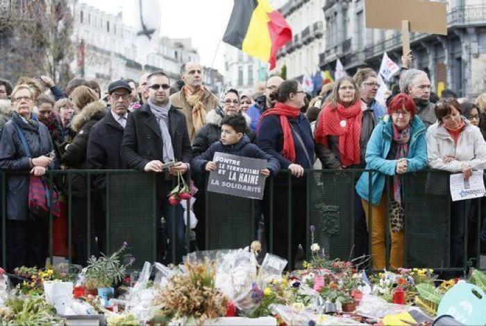La Marcha contra el terror y el odio reúne a más de 15.000 personas en Bruselas